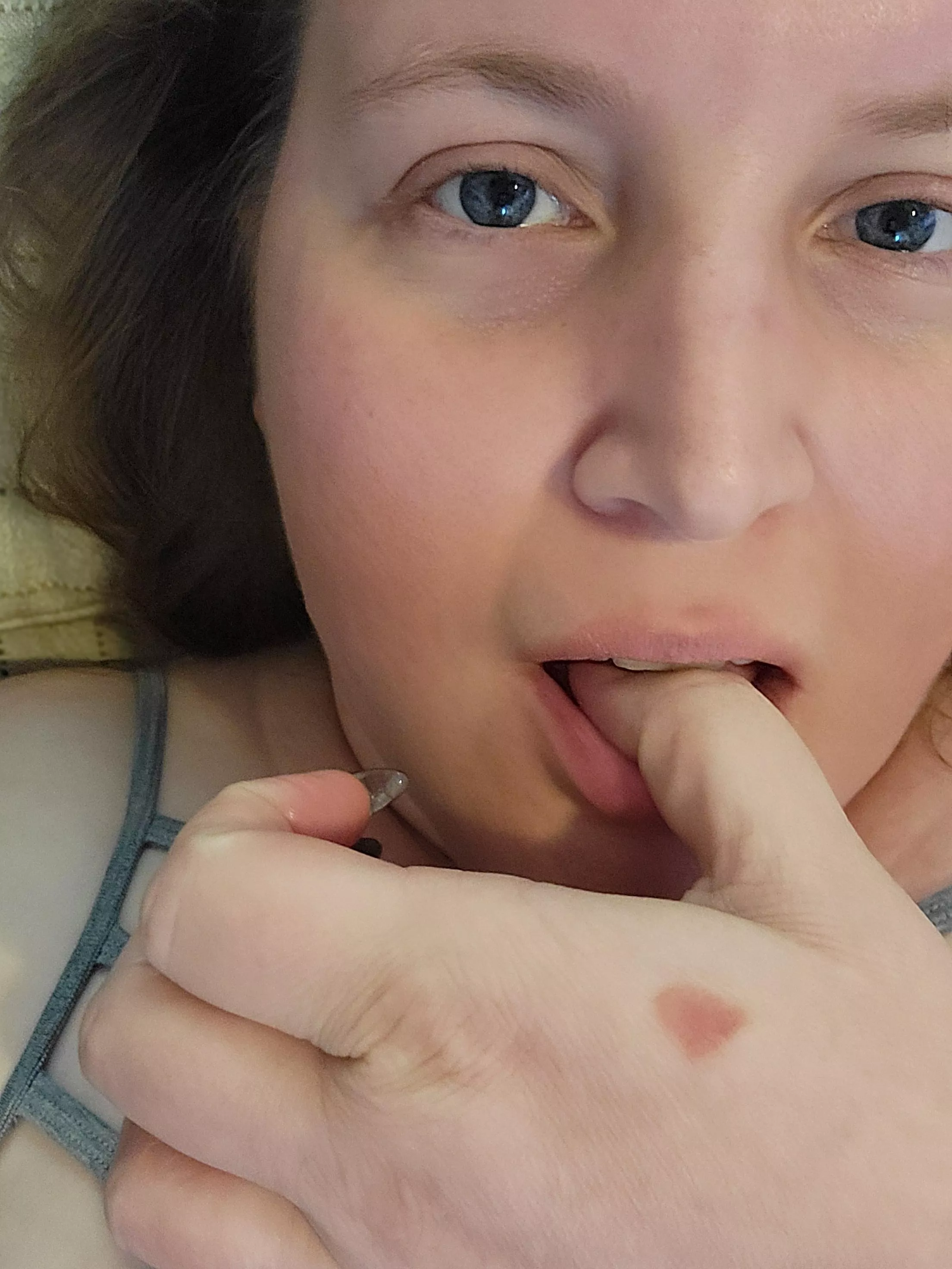 Eye contact is key when your cock is in my mouth. 