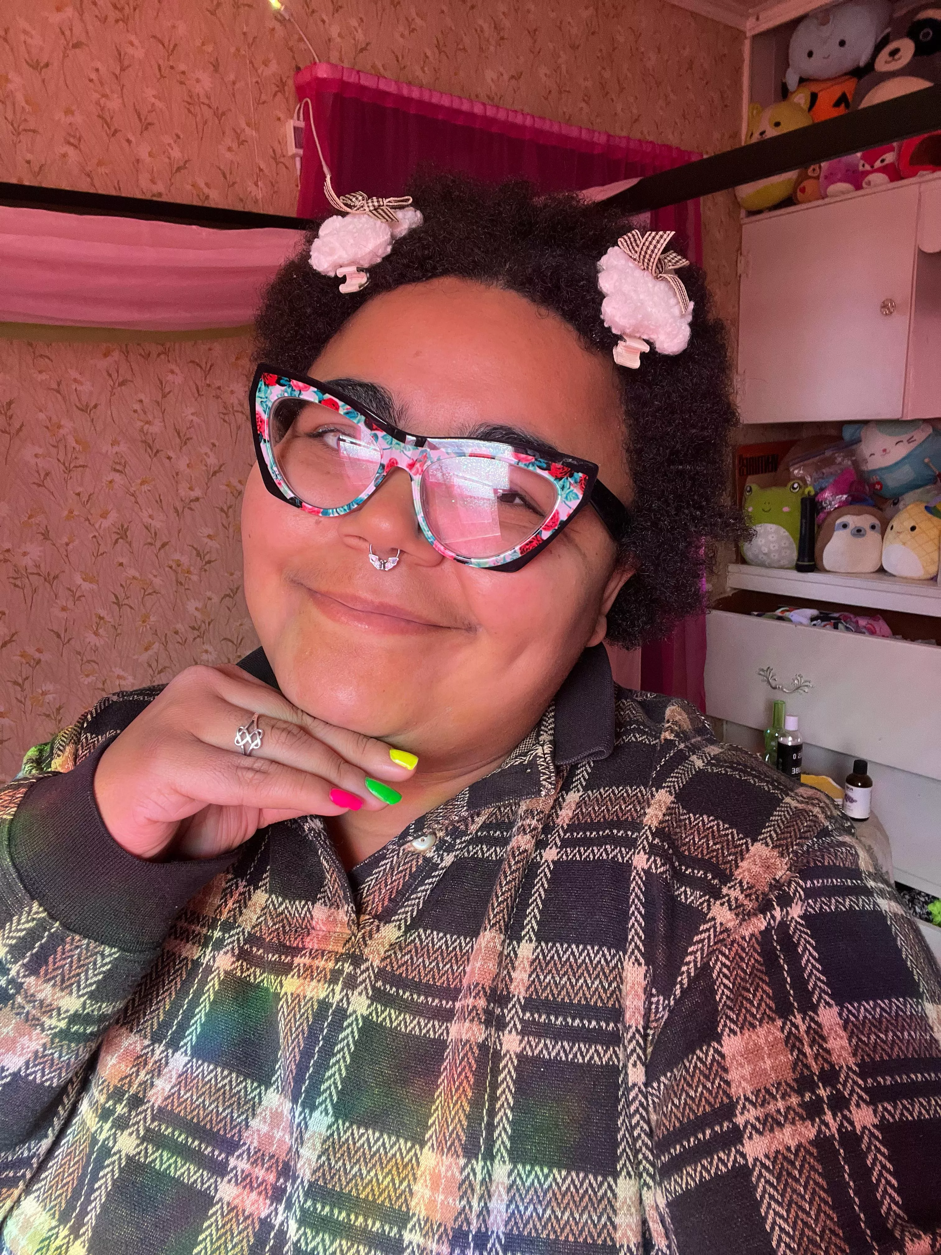 Feeling cozy and cute this morning