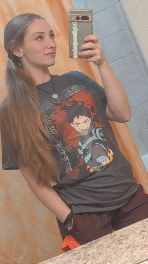 Fire Force tshirt loovee anime so muuuuchaahh!
