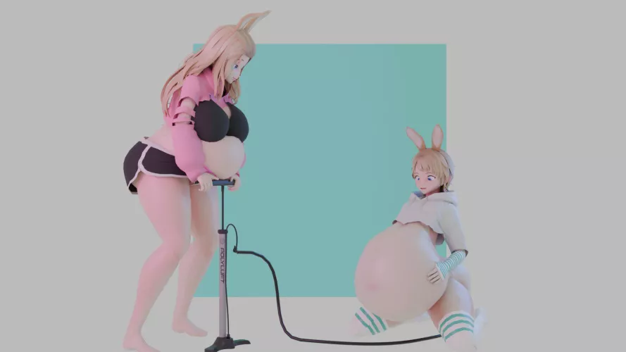 [F/M] (OC) Emily inflates Lavender~