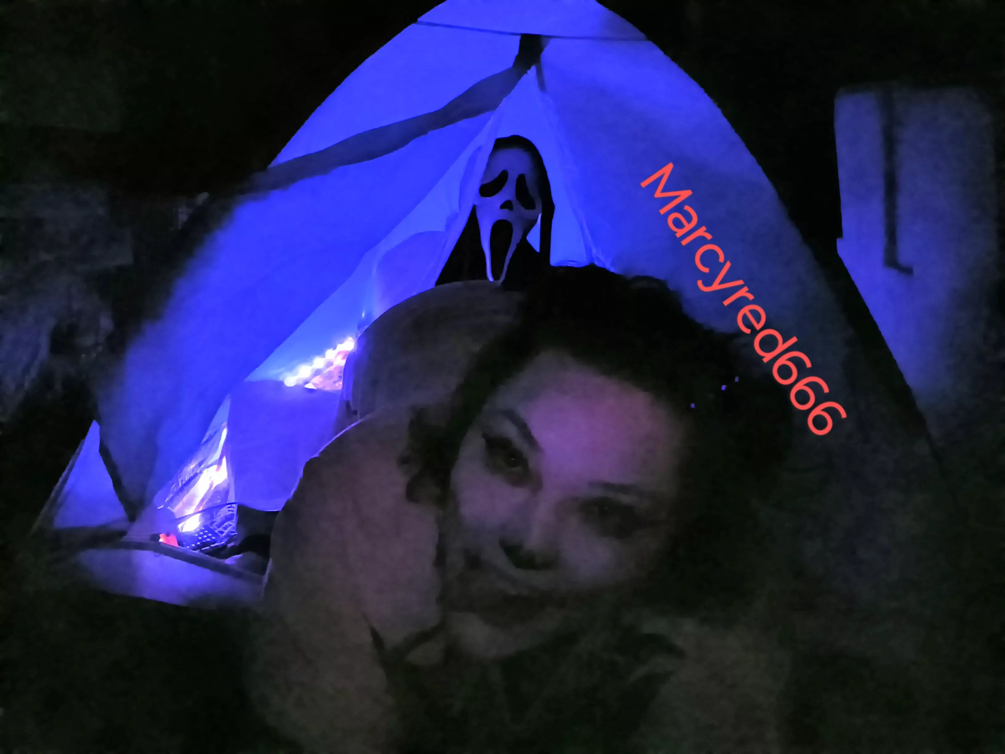 Ghostface has dropped on my domains. (To mods: v sorry, there was definitely a picture when I was trying to cross post😩 I fixed it)