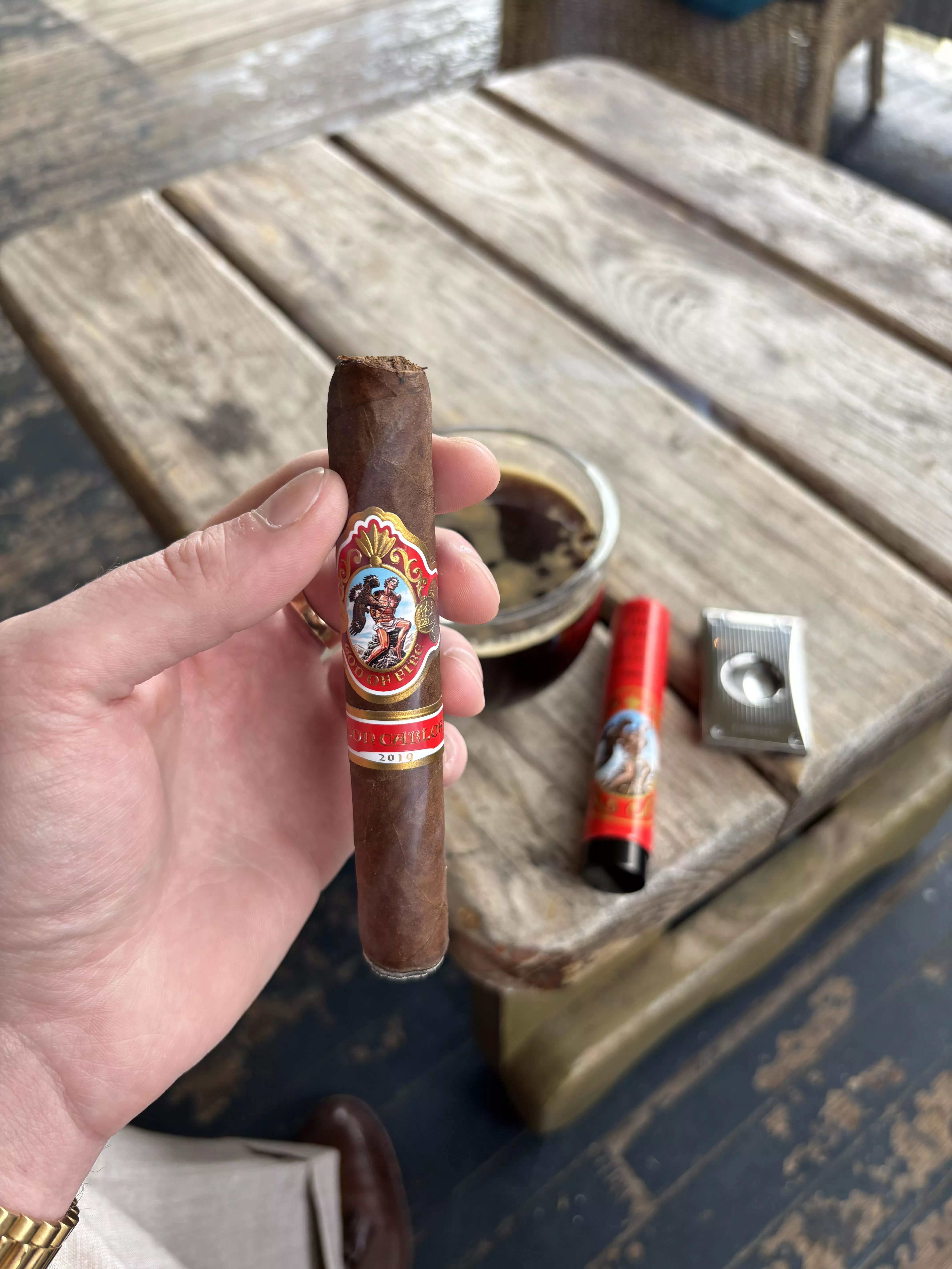 God Of Fire Don Carlos Robusto Tubo