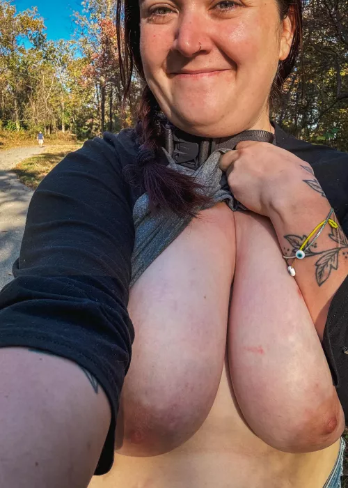 Good morning from the woods ❤️🍄🌱