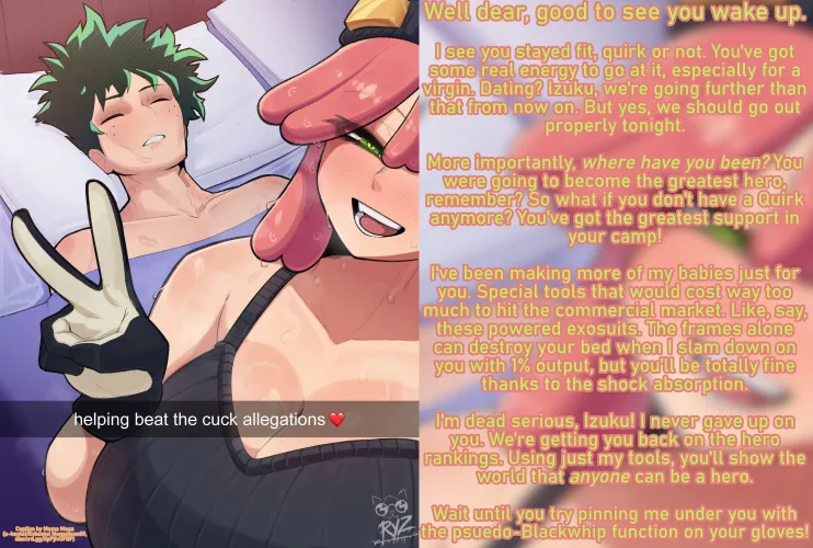 Hatsume Mei's Epilogue [f4m] [Hatsumi Mei, duh] [Hero Academia spoilers] [fucked to a husk and soon, round two]