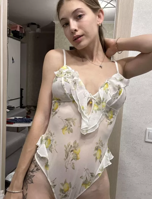 how do you liked my white lingerie