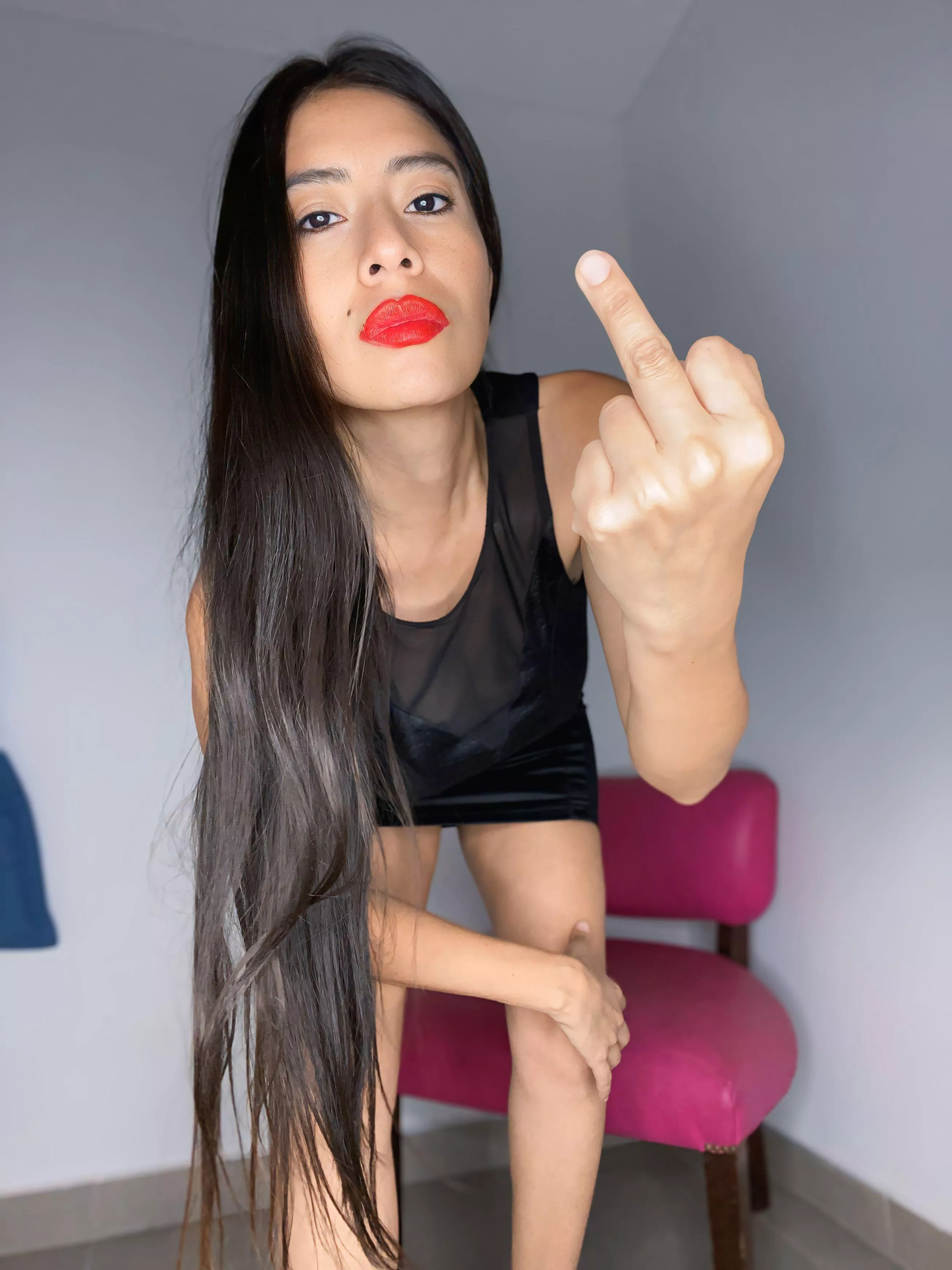 I have something for you, and it's the only thing you'll get from me.