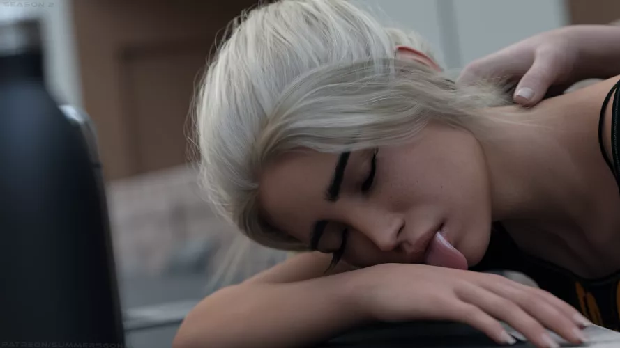 I hope Nika wakes her up with a kiss on her cheek. If that happens, what will her reaction be? 😂