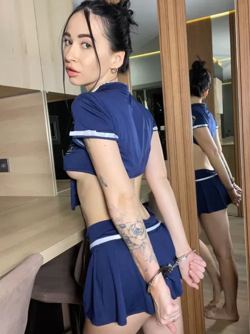 I hope you're ready to punish the bad cop [f]