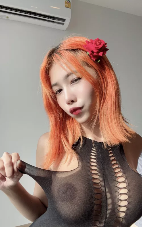 I just want at least 5 guys likes my huge asian boobs