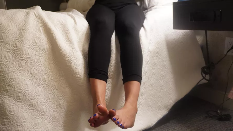 I want my feet pampered 