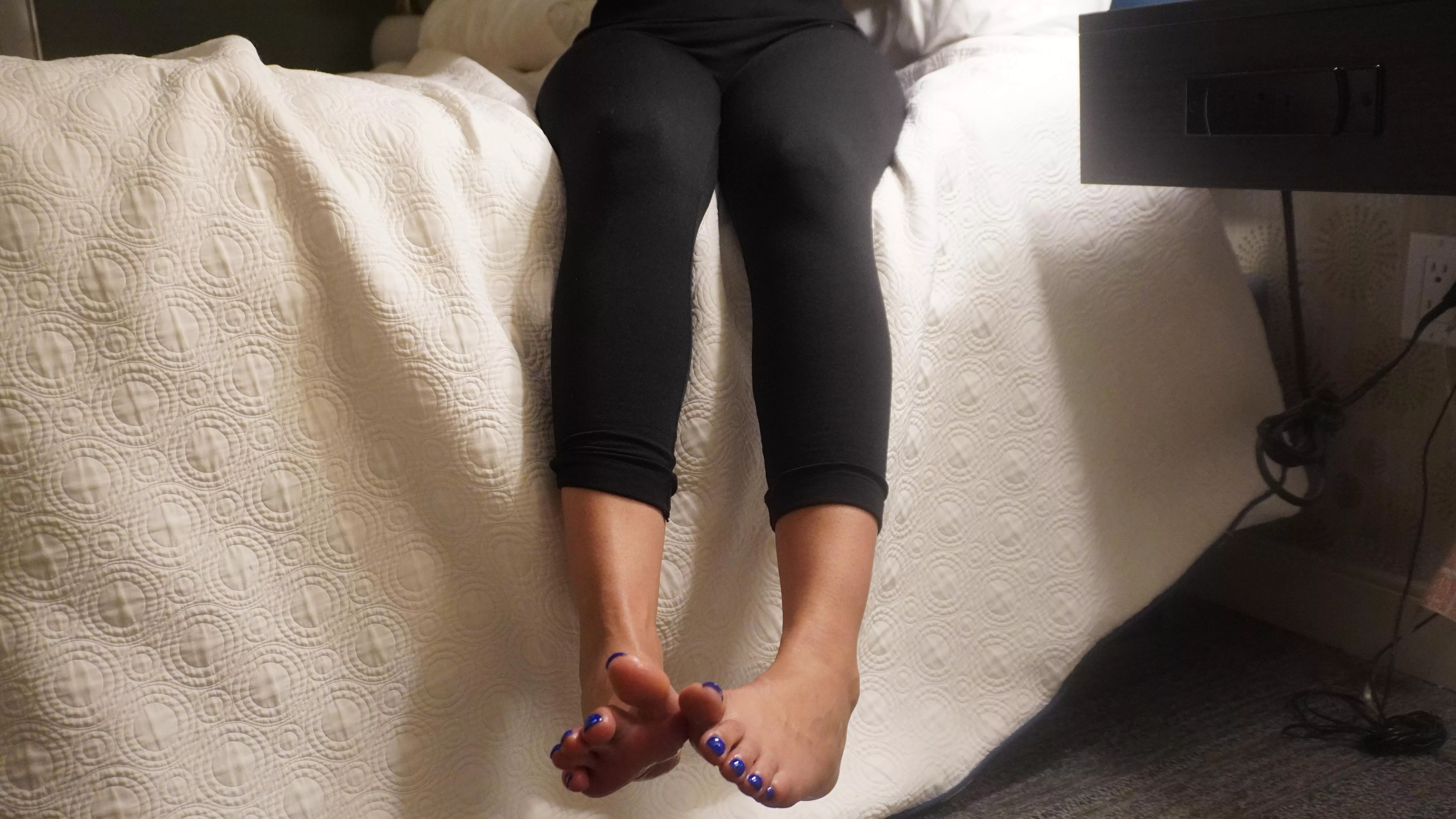 I want my feet pampered 