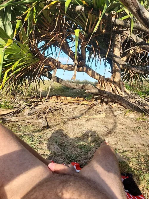 If it's not a nude beach, turn it into one!