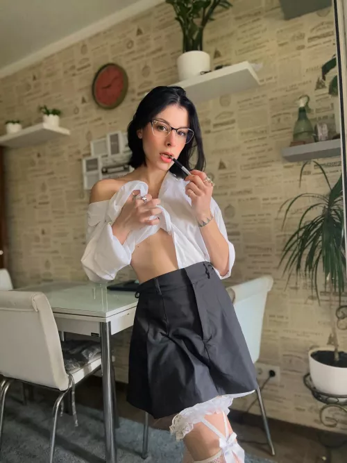 Im typical college girl with petite body and barely visible tits