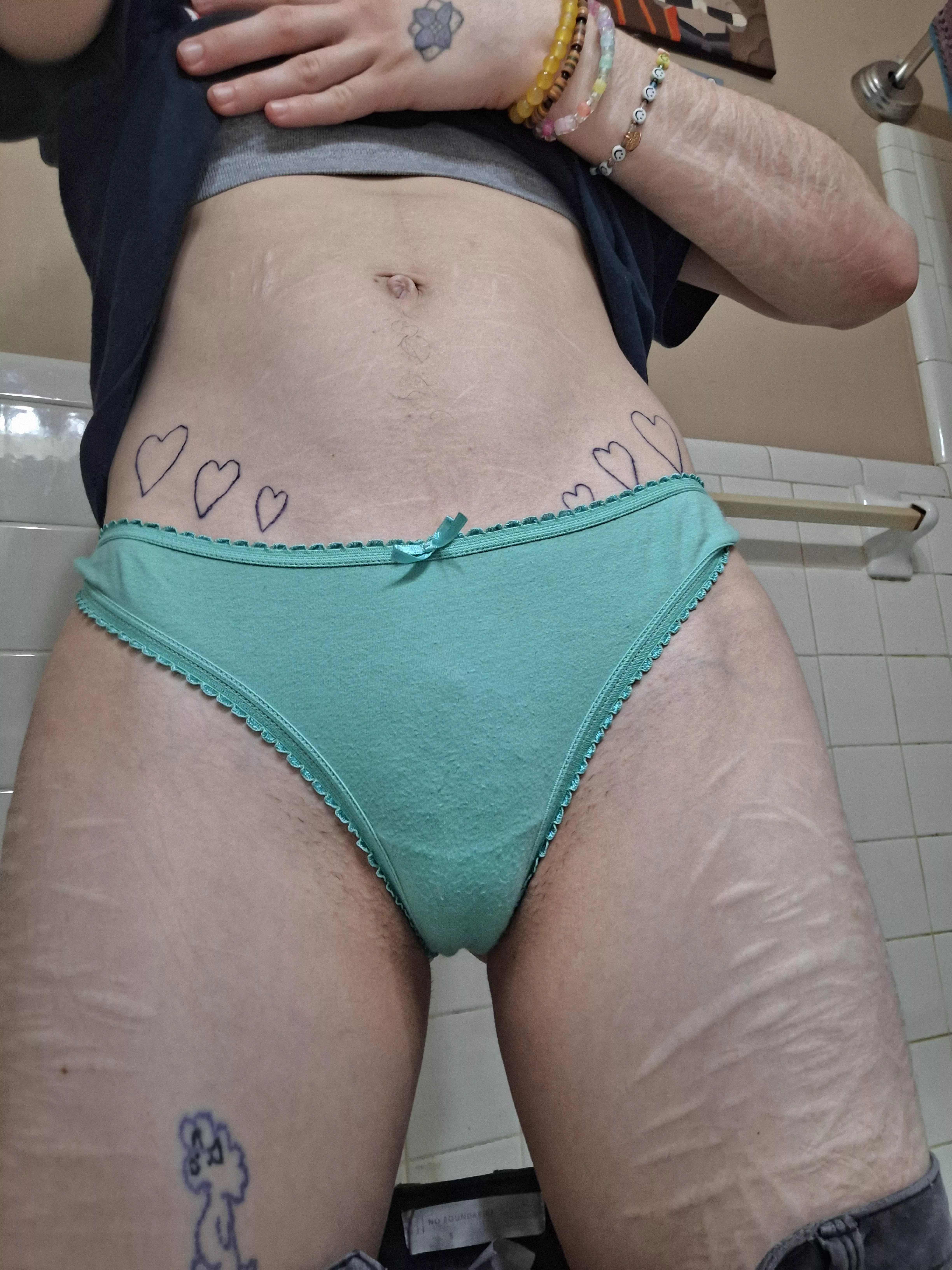 I've got a bit of stubble sorry haha