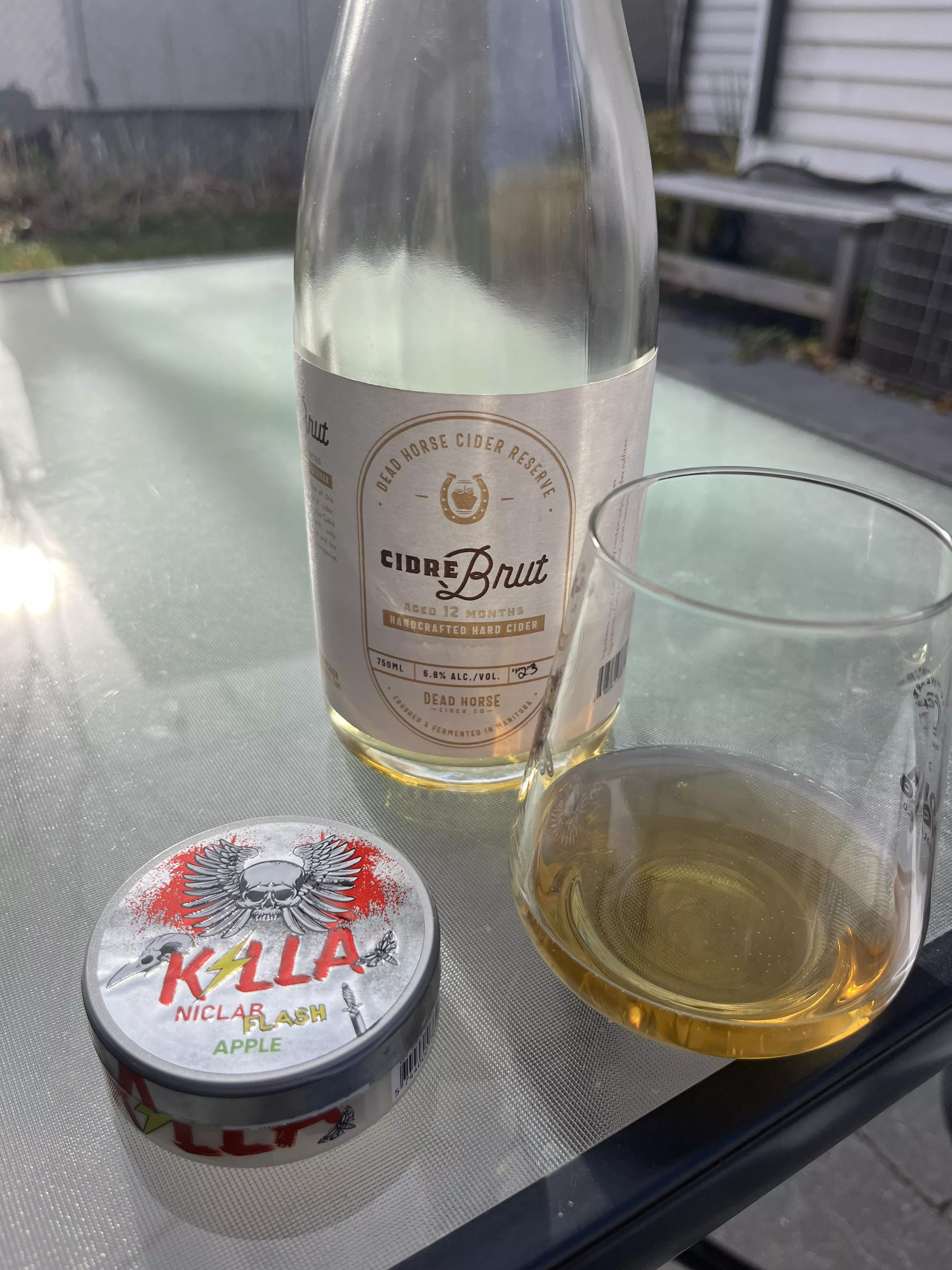 Killa Apple and dry cider… amazing combo 