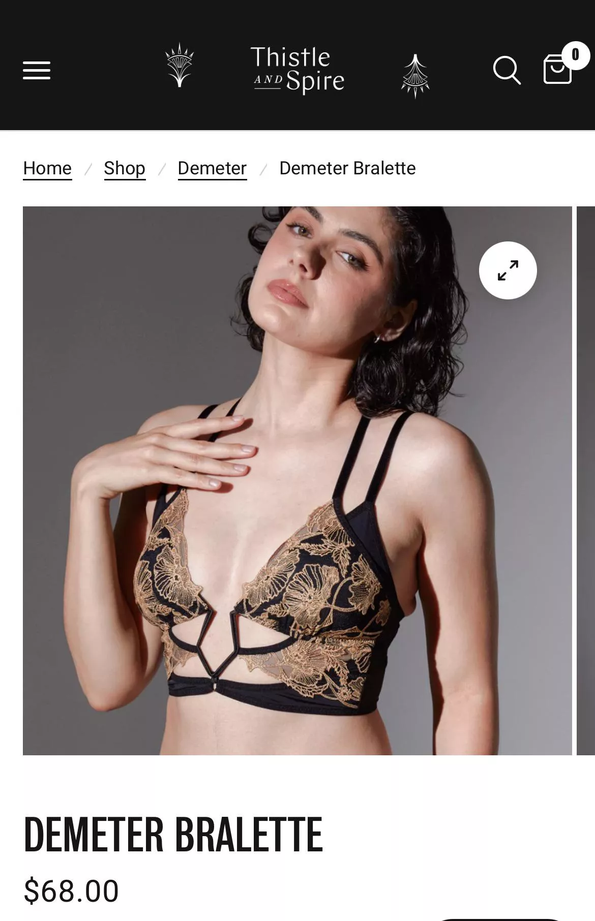 Looking for other pieces with a similar cut-out/disconnected style gore 