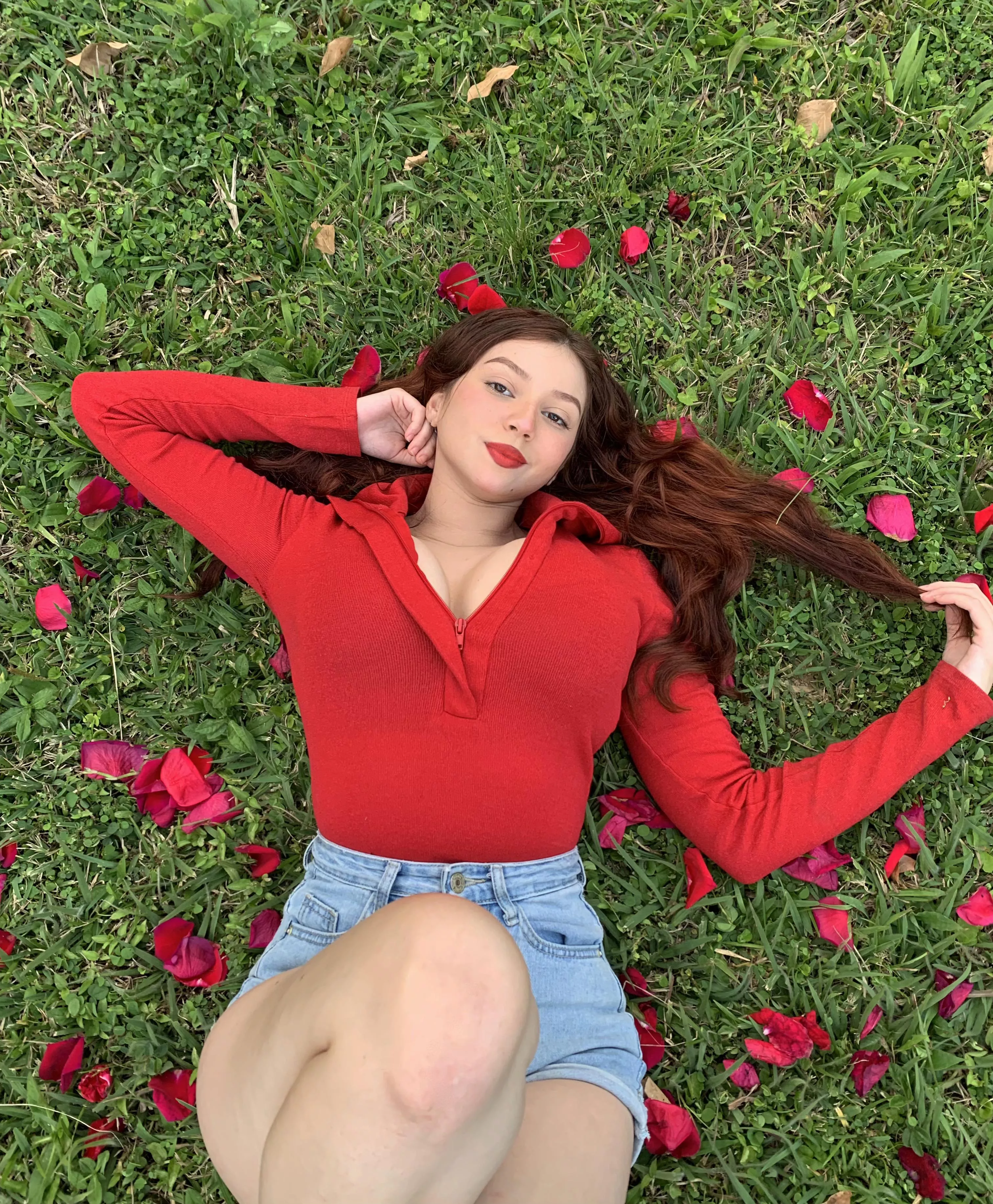 lying, waiting for a sugar daddy to spoil me