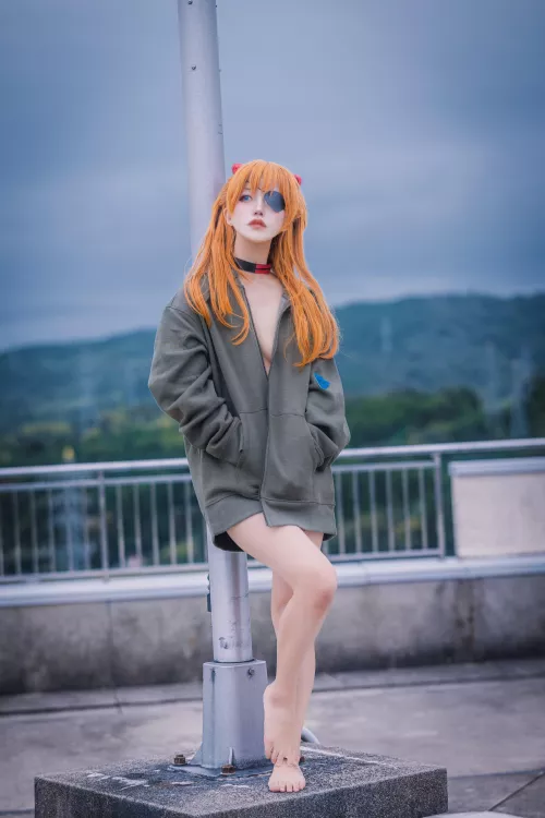@makko0118tf Asuka Evangelion Hoodie Cosplay