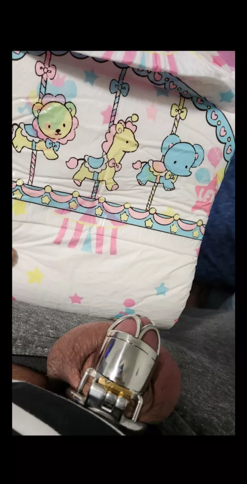 Mistress said I don't deserve big boy undies cause I leak too much