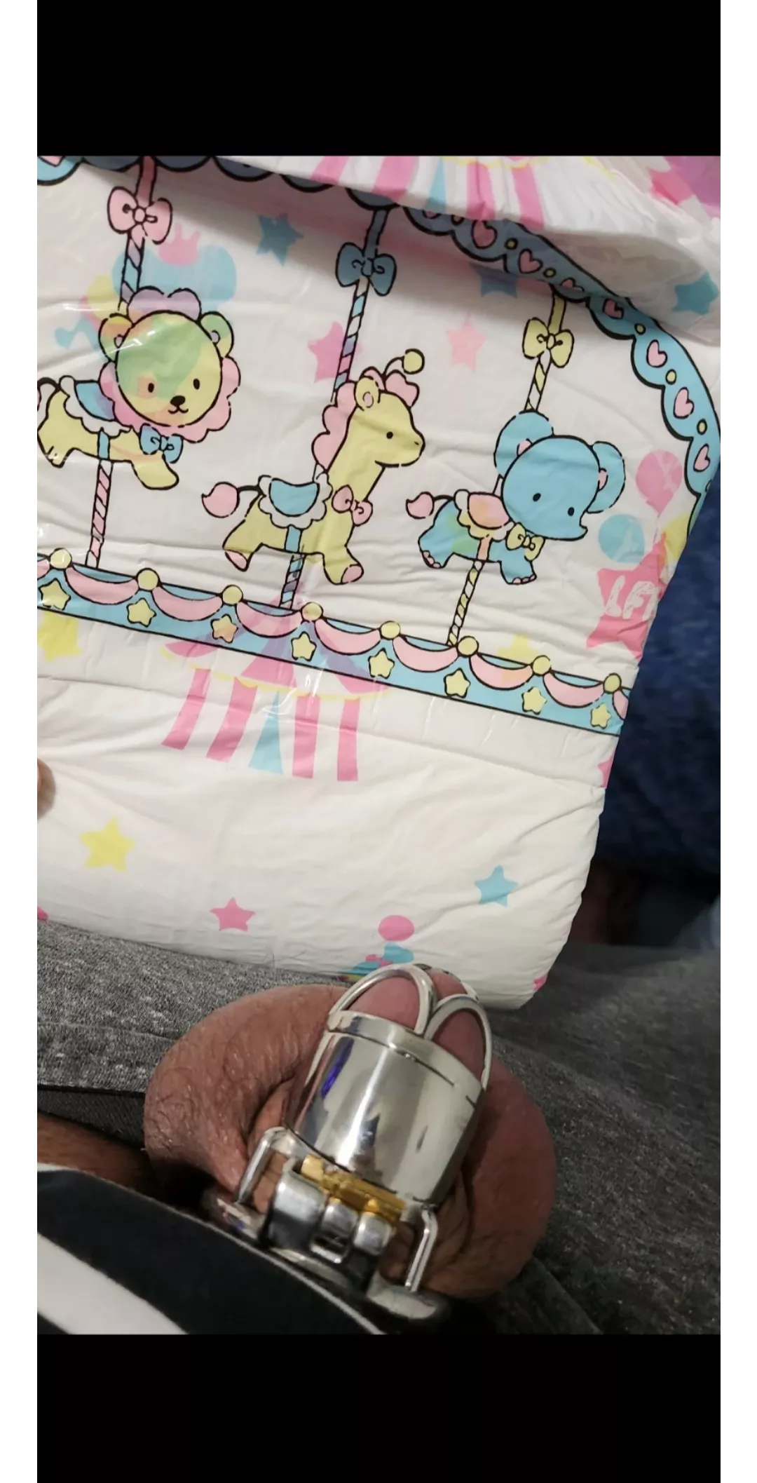 Mistress said I don't deserve big boy undies cause I leak too much