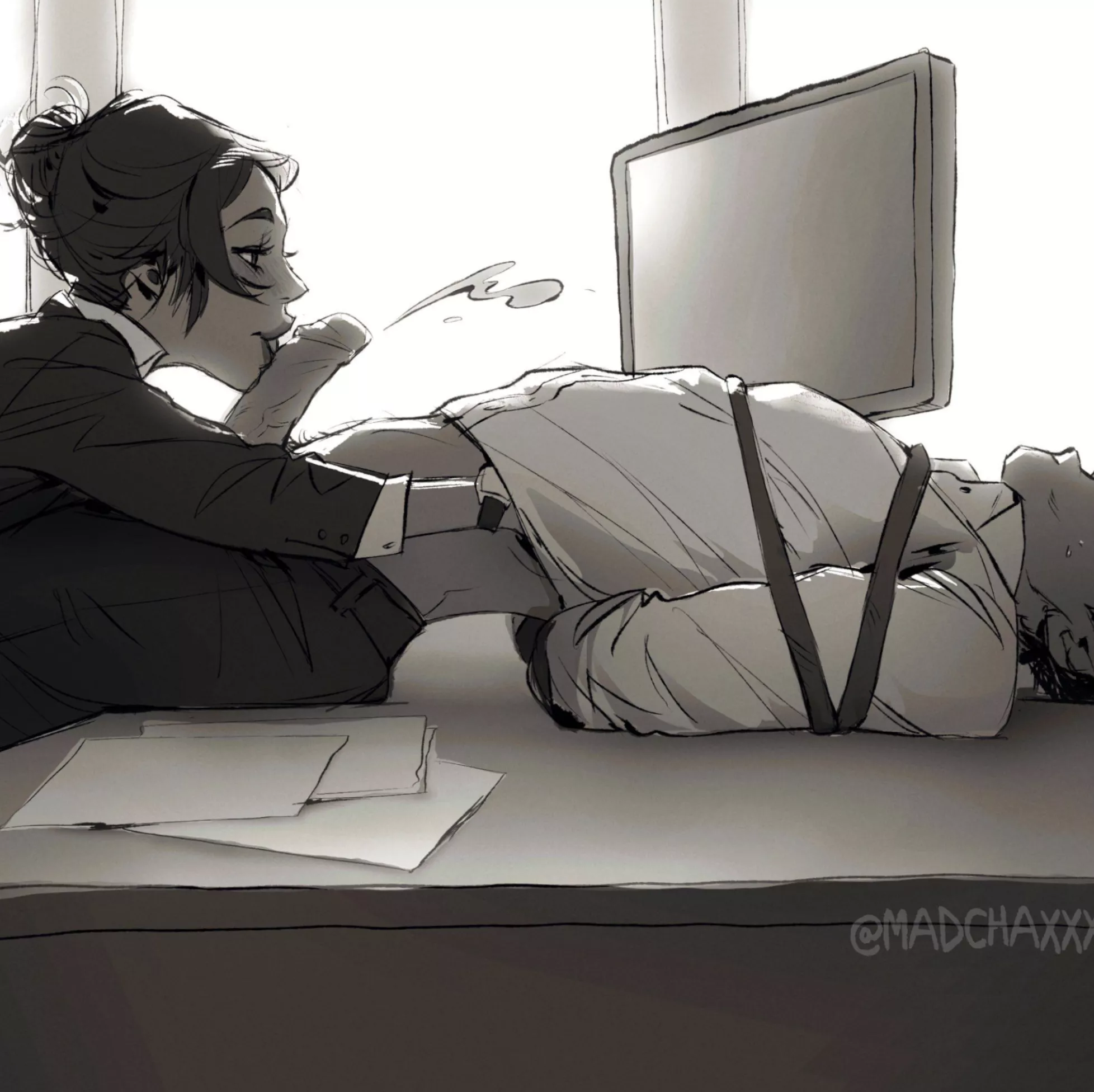 My boss finally got what he deserved.