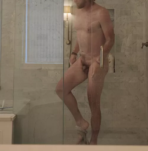 My ex saw me shower the first time and loved how I look while button sized