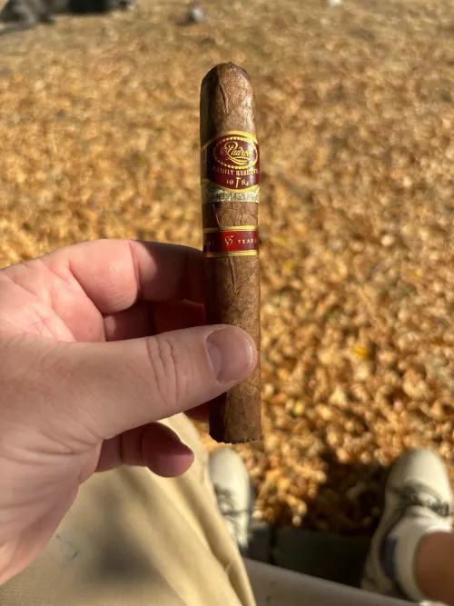 My wife treated me in honor of a promotion. 