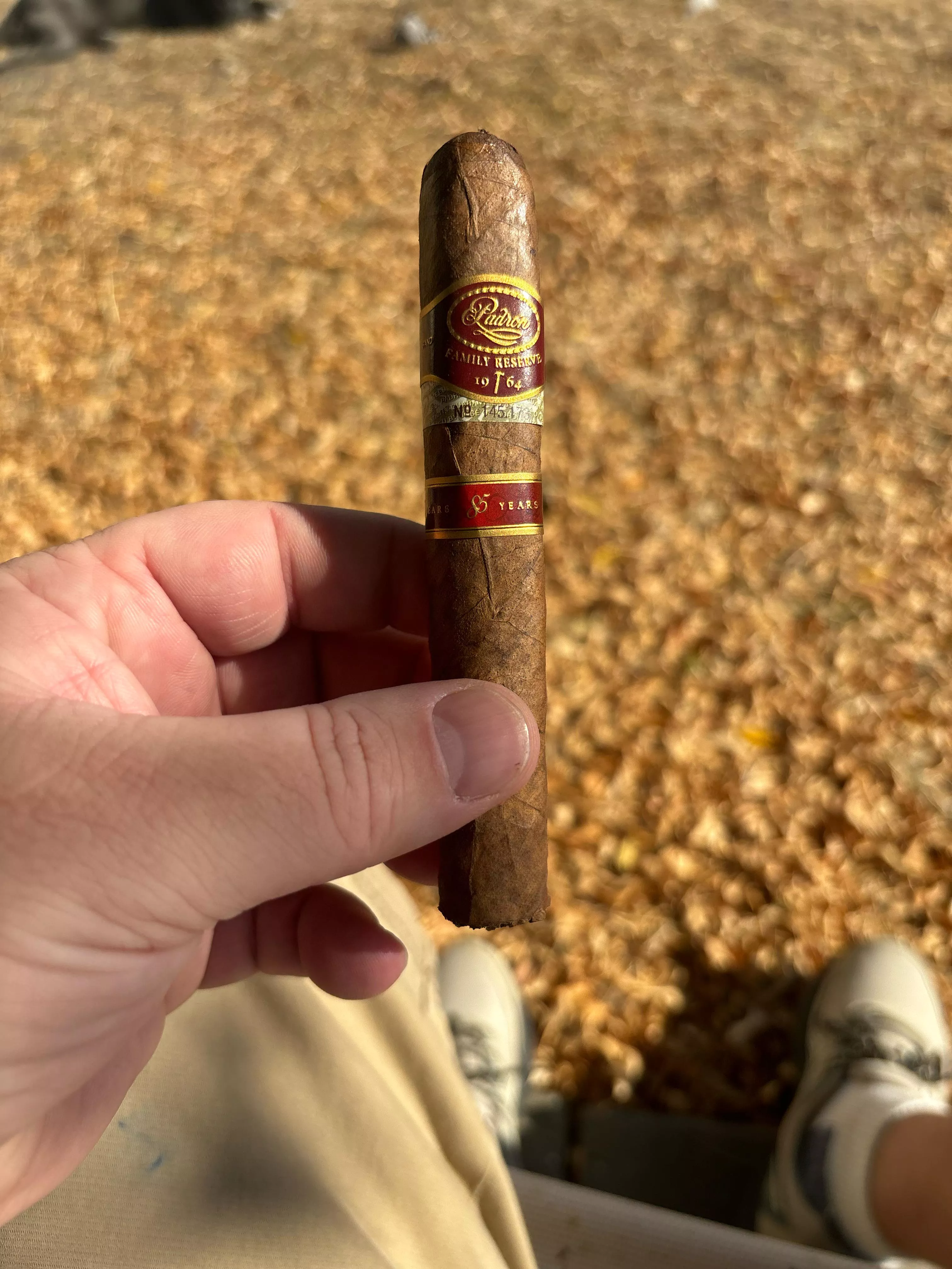 My wife treated me in honor of a promotion. 