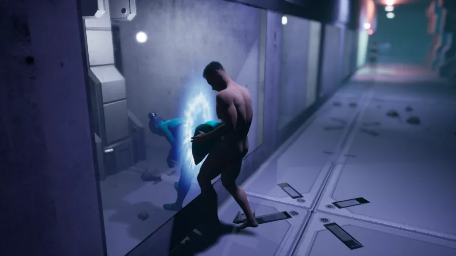 Not even the barrier can hold us back. (Captain Hardcore)