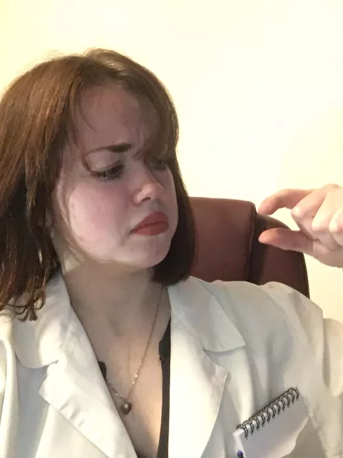 Nurses are probably dying of laughter whenever you pull down your pants 😂