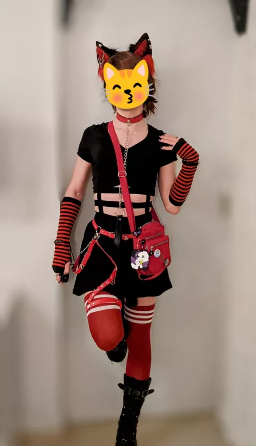 Outfit der Halloween Party letzten Samstag in München