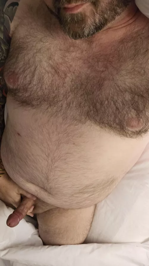 Plenty of room in this hotel bed. Want to join me?