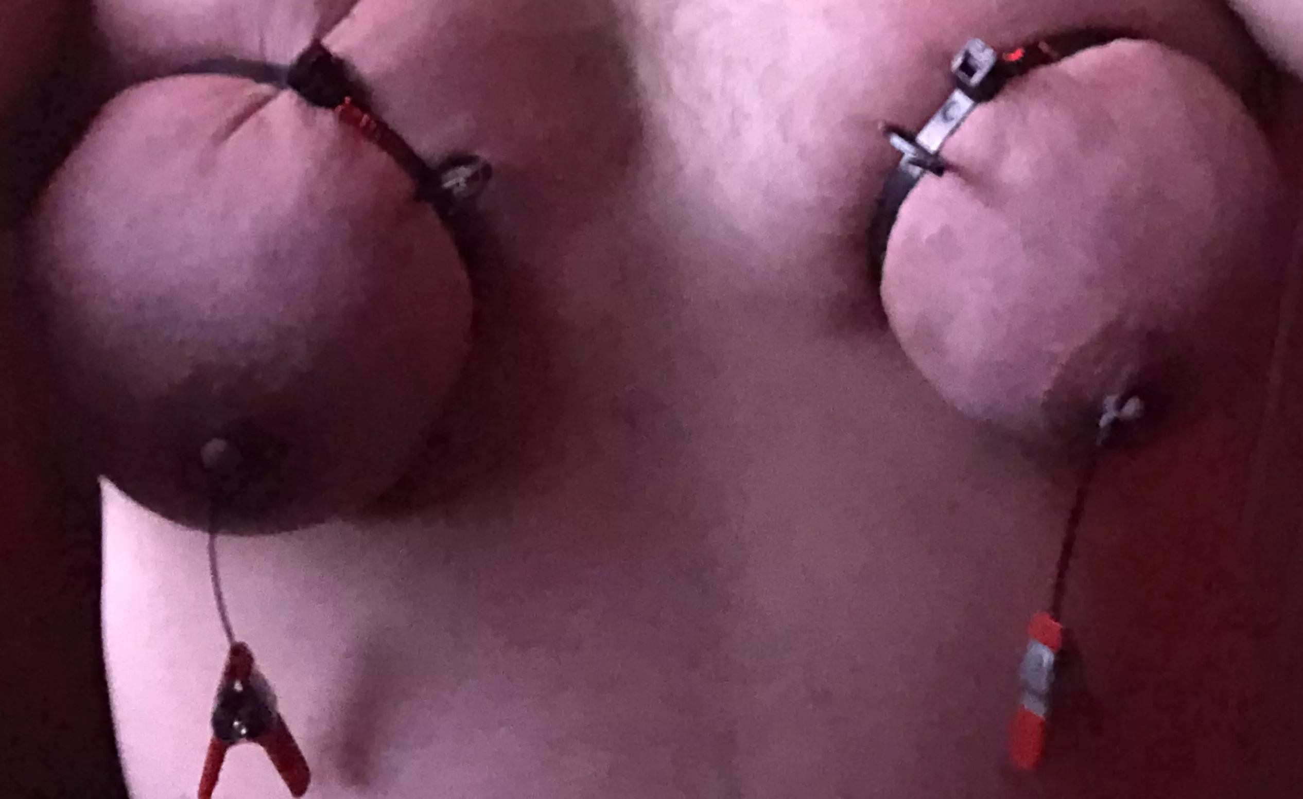 Punished Sissy tits… 