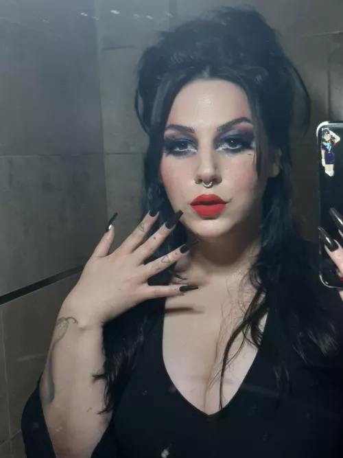 Rate my homemade Elvira halloween costume