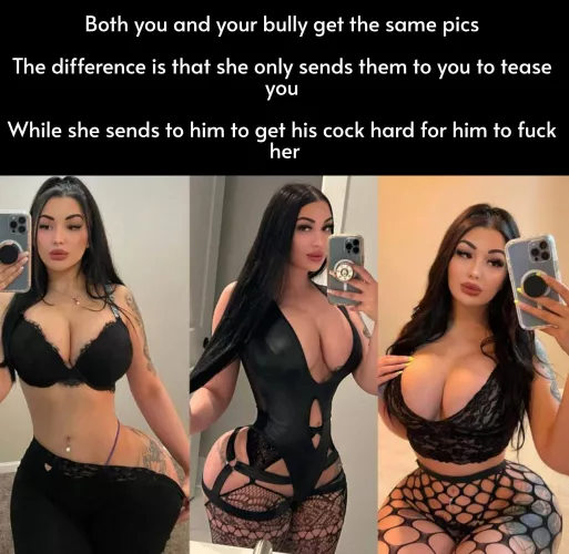 Same pics, different intentions 