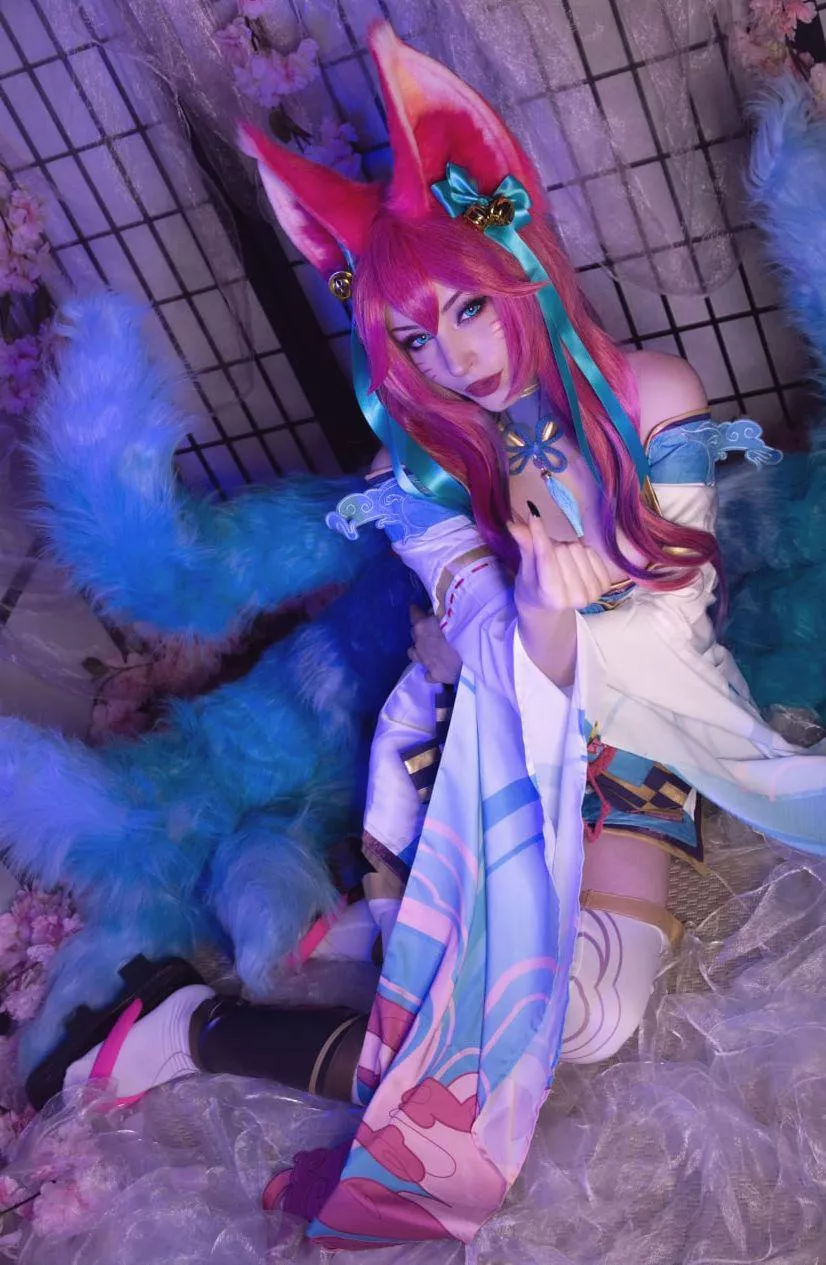 (Shiroktsne) as Ahri [LeagueofLegends] 