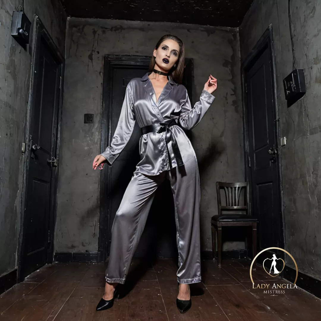 Silk drapes and whispered commands. Step into my realm of elegance and control. 🌹👠