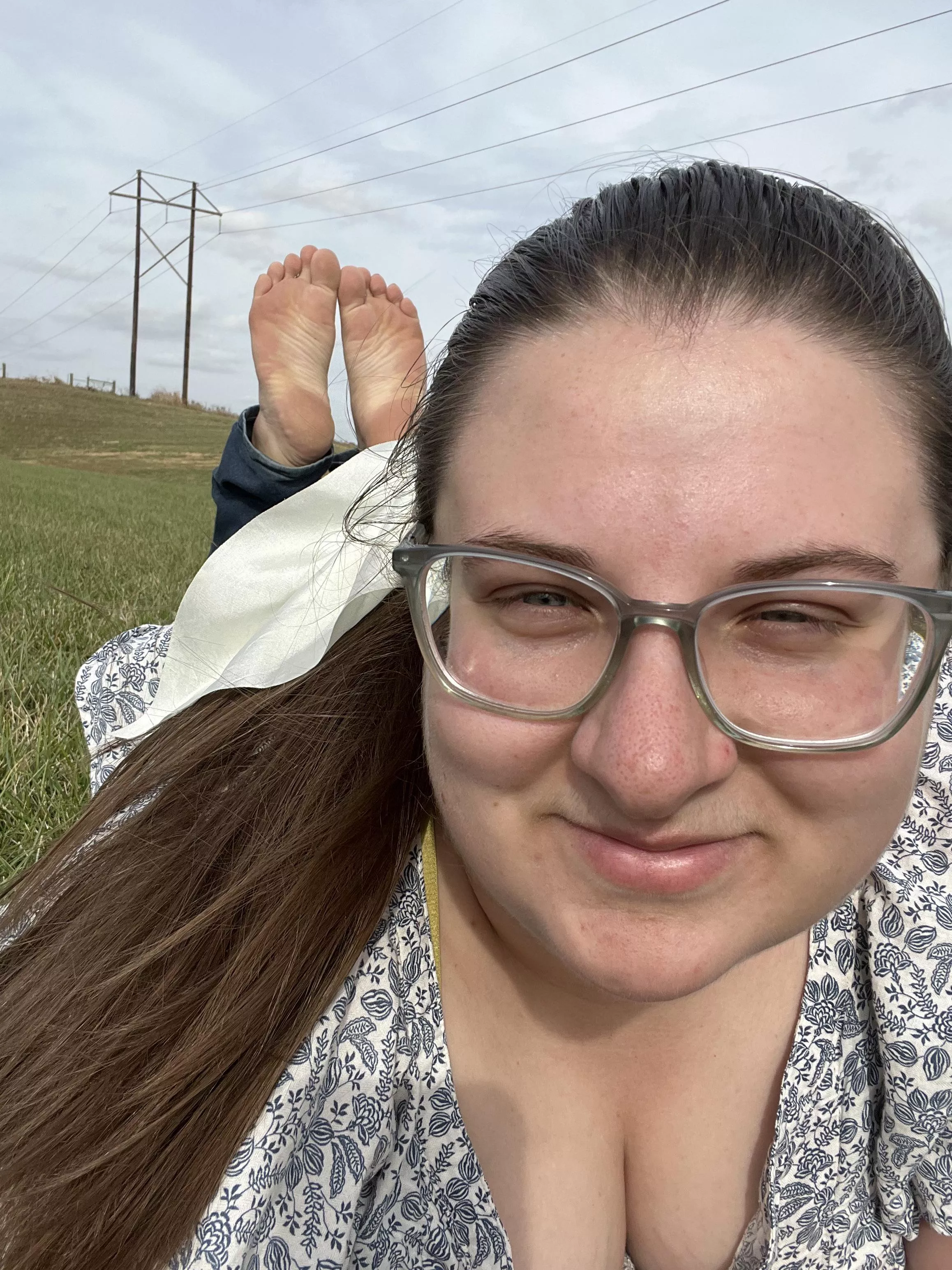 Snapping some shots before class! 