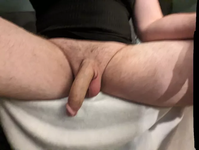 Soft cock so big I have to be careful not to sit on it