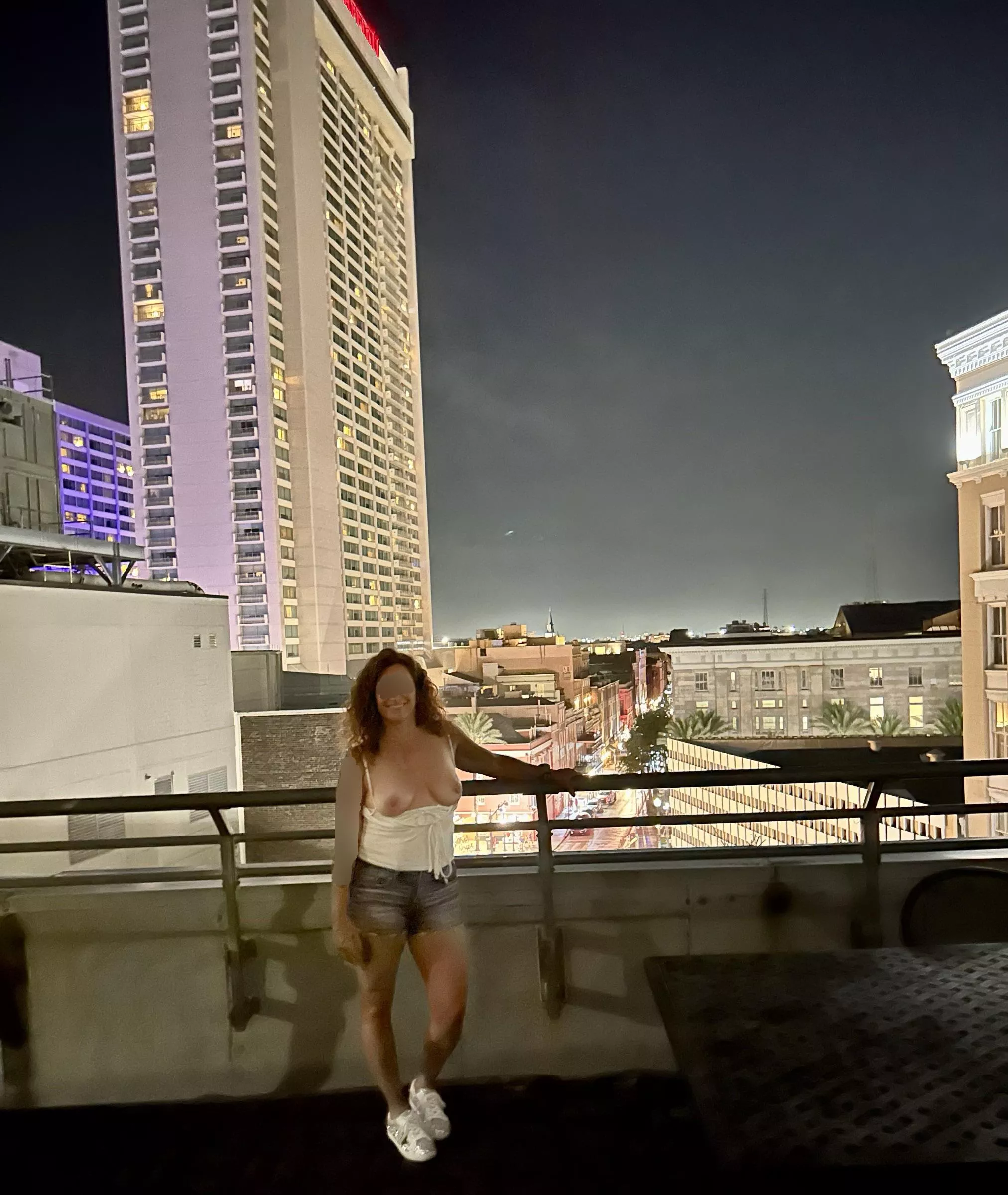 State law requires you to show your tits in New Orleans. Annie (wife, 56) is no criminal, so…