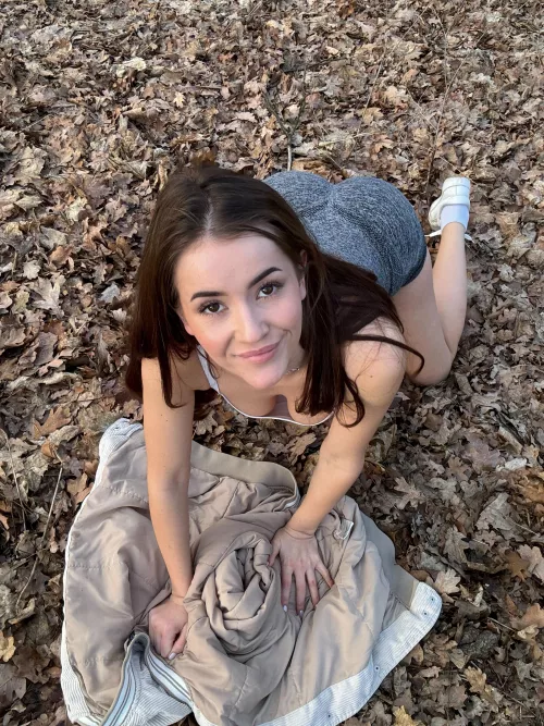 Take it off, and let's fuck outdoors