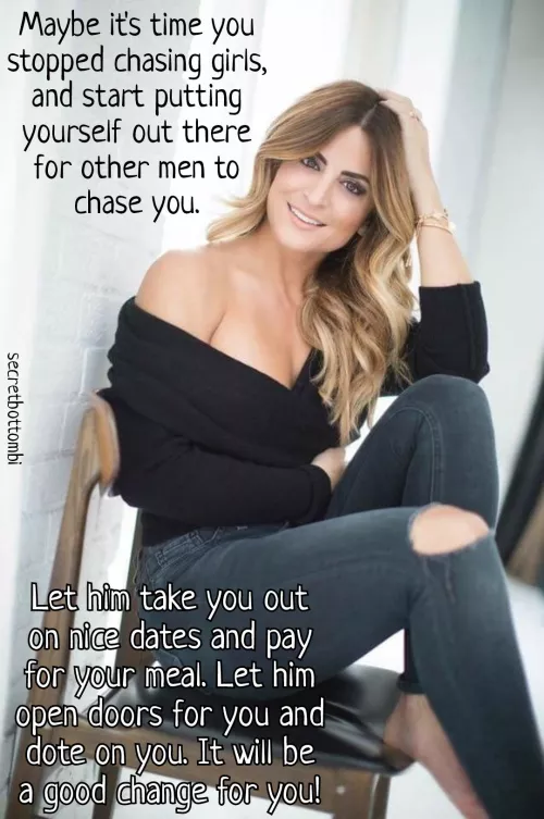 Take some pressure off your masculinity