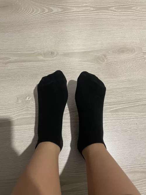 Take them off and sniff