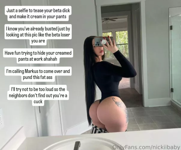 Teasing you while youre at work