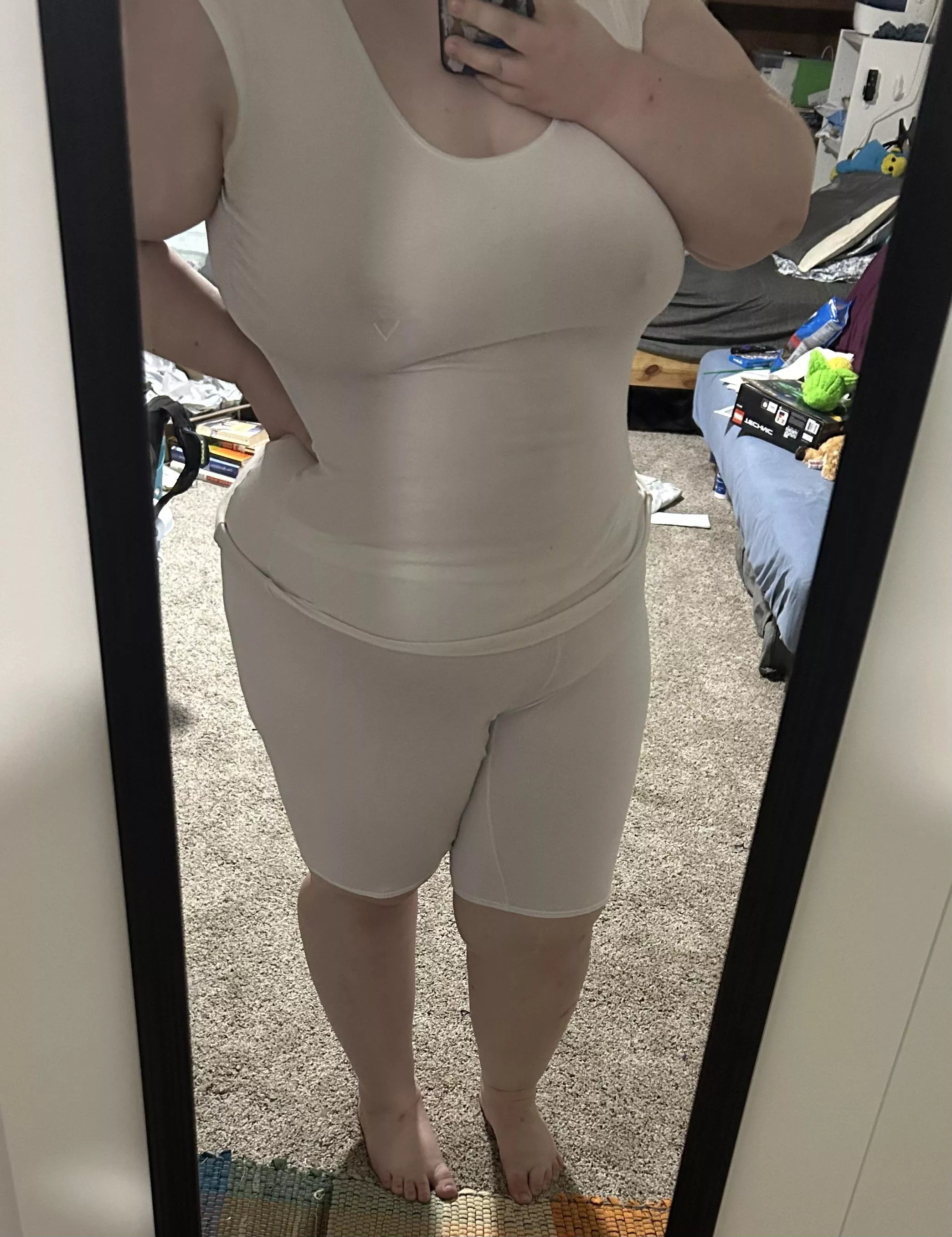 The angel on one shoulder…