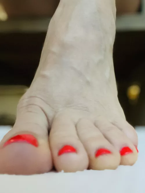 These toes need to be admired from up close