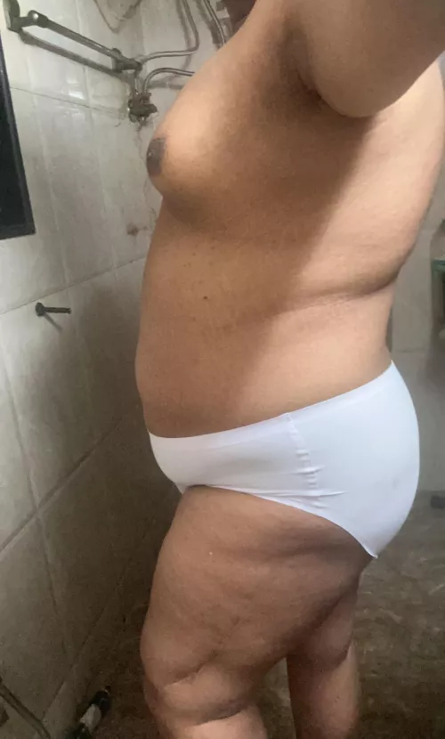 This is what I am wearing under my office clothes. 