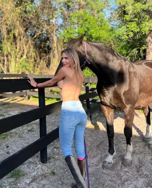 This mom loves to ride