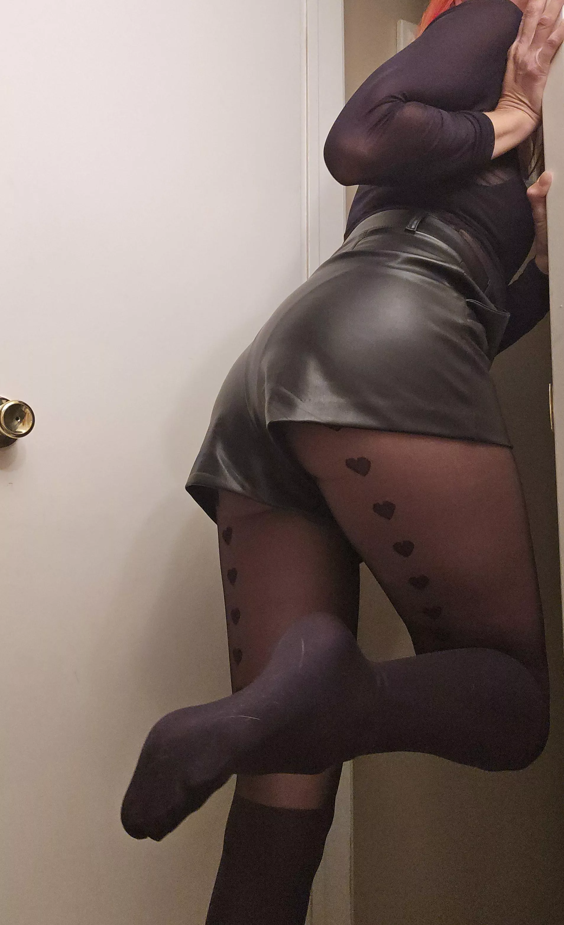 Tights and leather shorts, how is the combo?