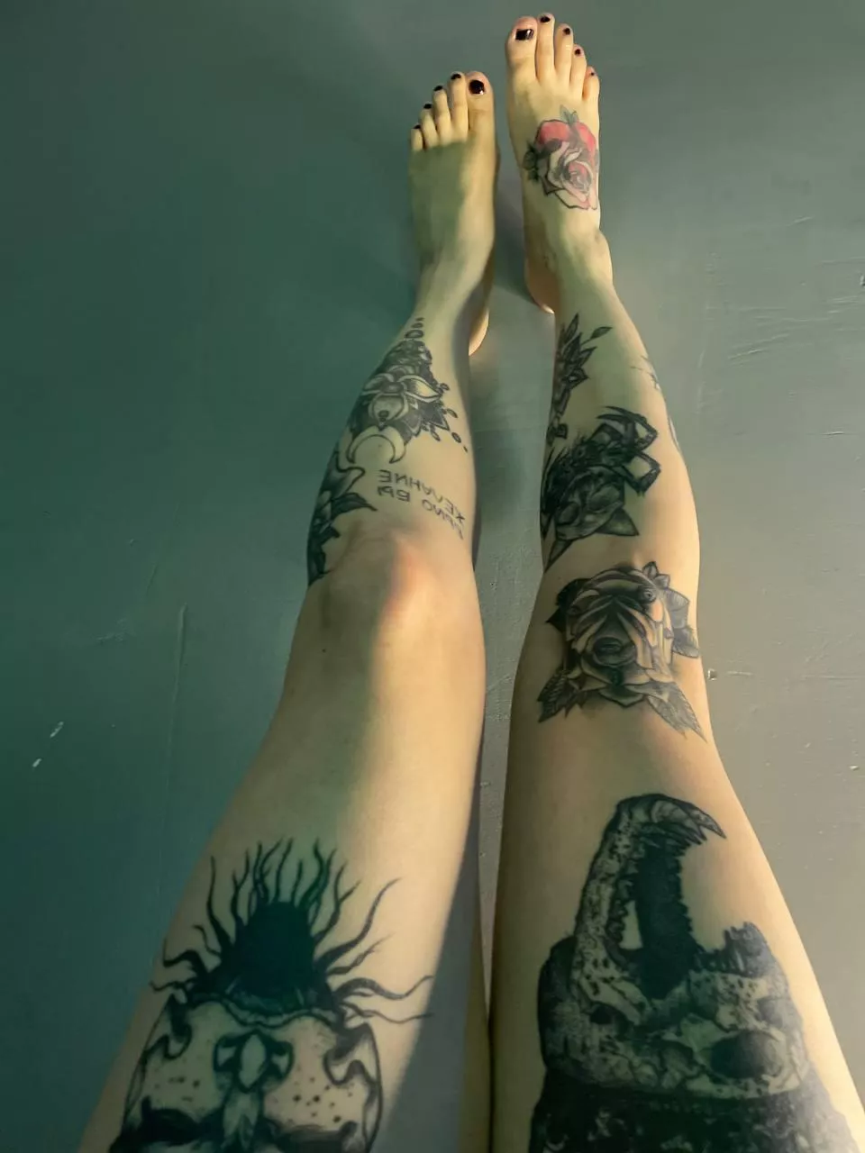 Toes and tattoos